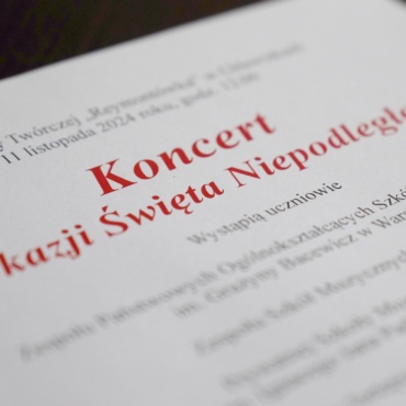 Koncert z okazji Święta Niepodległości